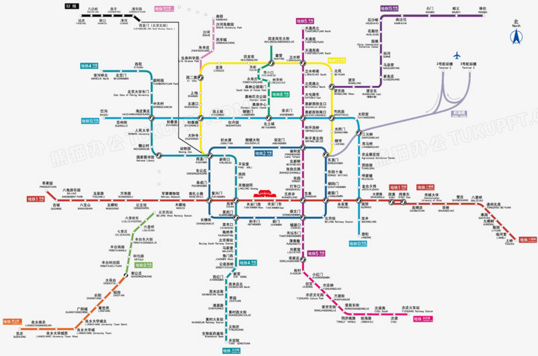 北京地铁线路图最新变化，城市成长与我们的轨迹